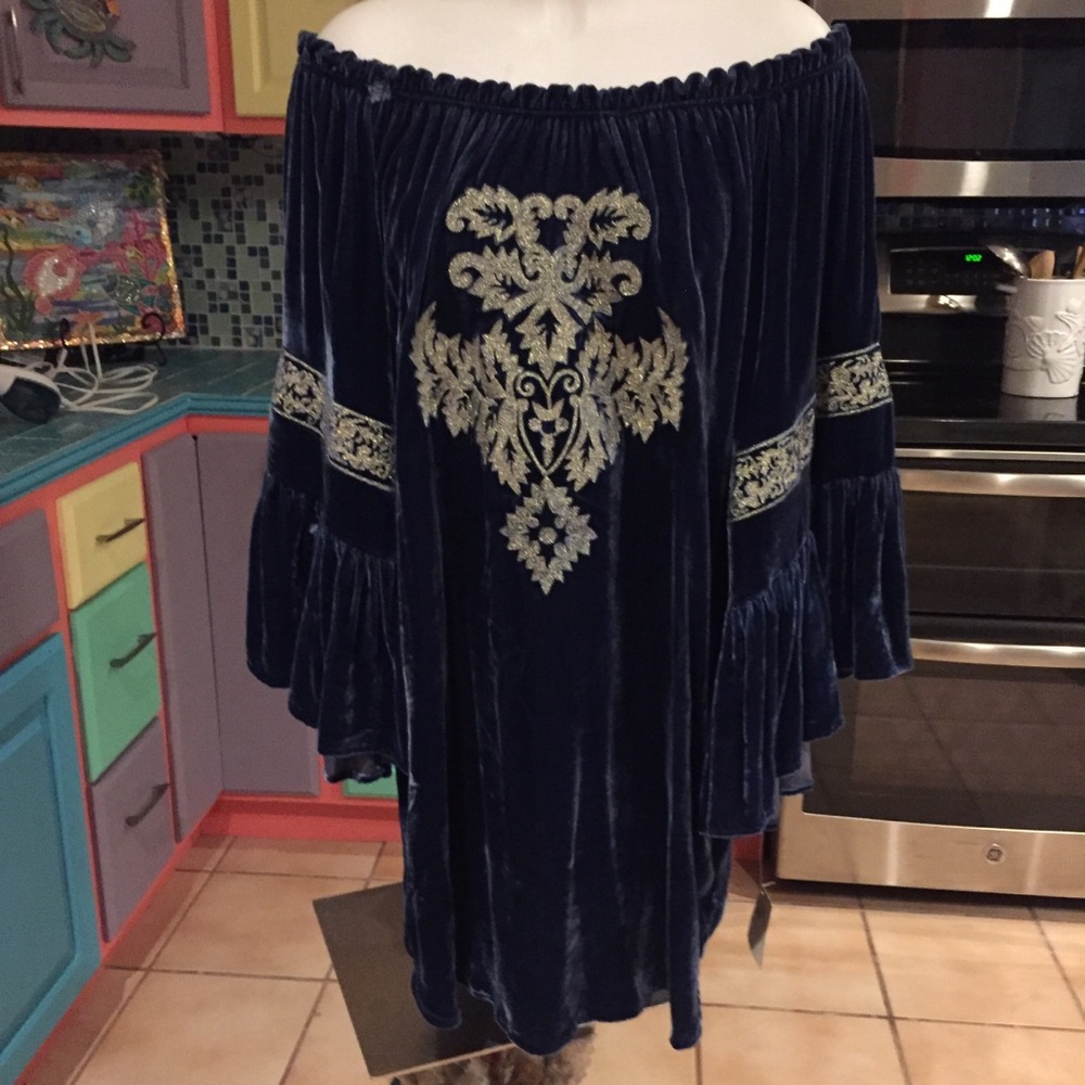 Blue Tasha Polizzi dress